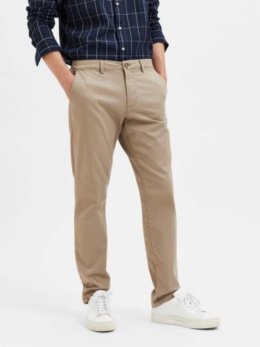 Selected 175 Slim Fit New Miles Flex Ανδρικό Chinos Παντελόνι 16087663 Μπέζ
